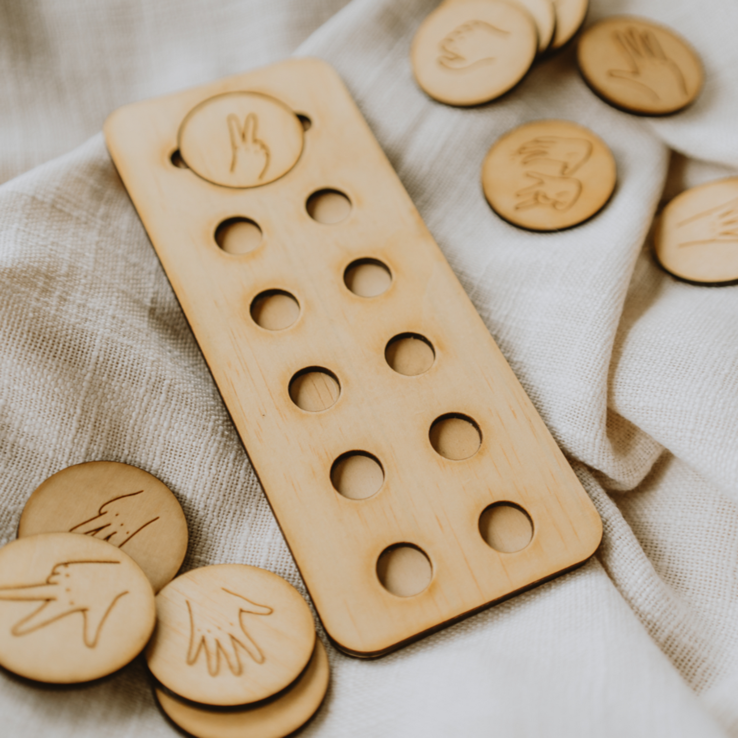 Auslan - Mini Counting Ten Frame Board