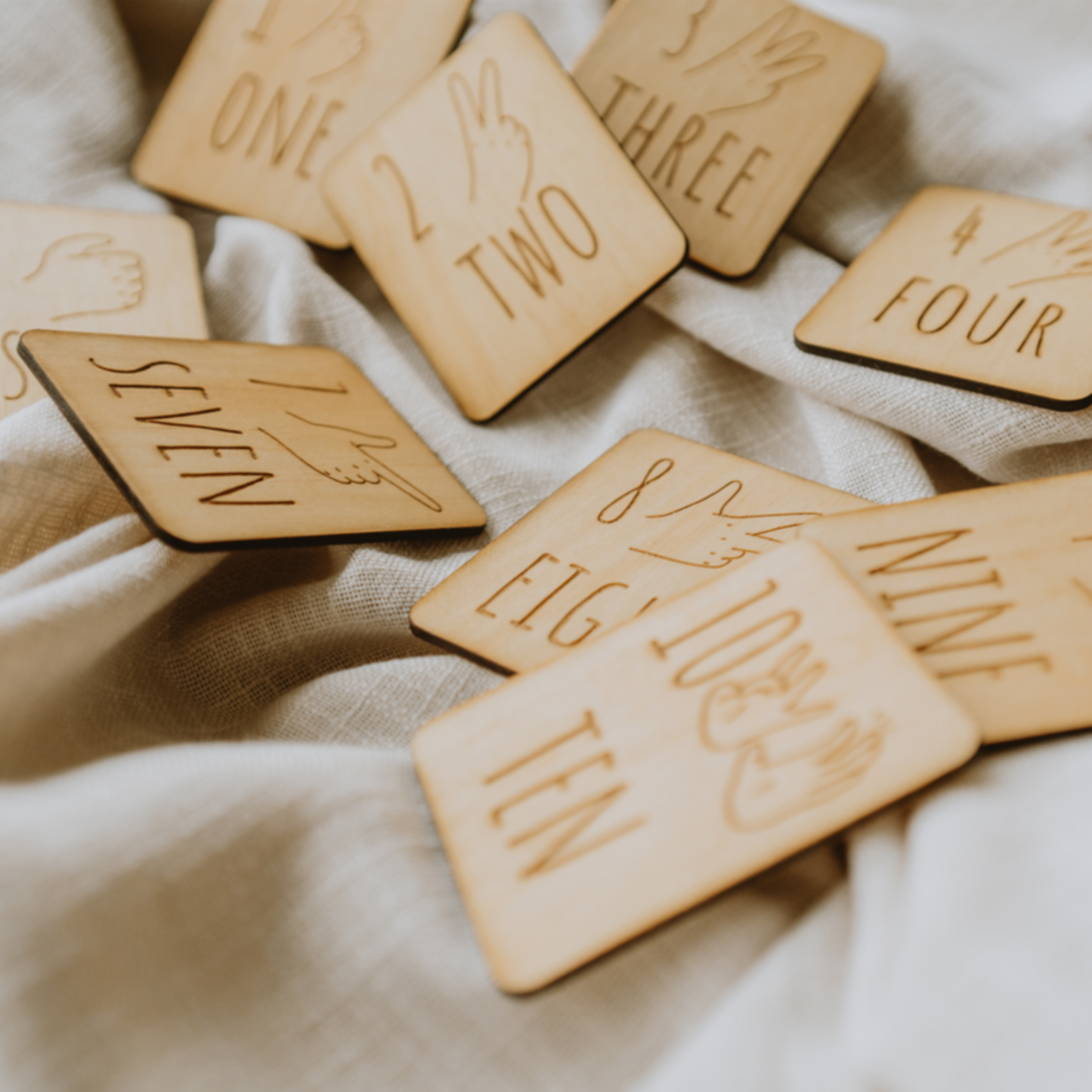 Auslan - Numbers Flashcards