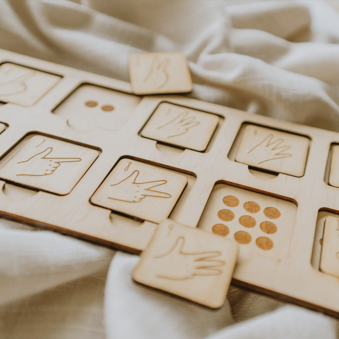 Auslan - Maths Matching Board