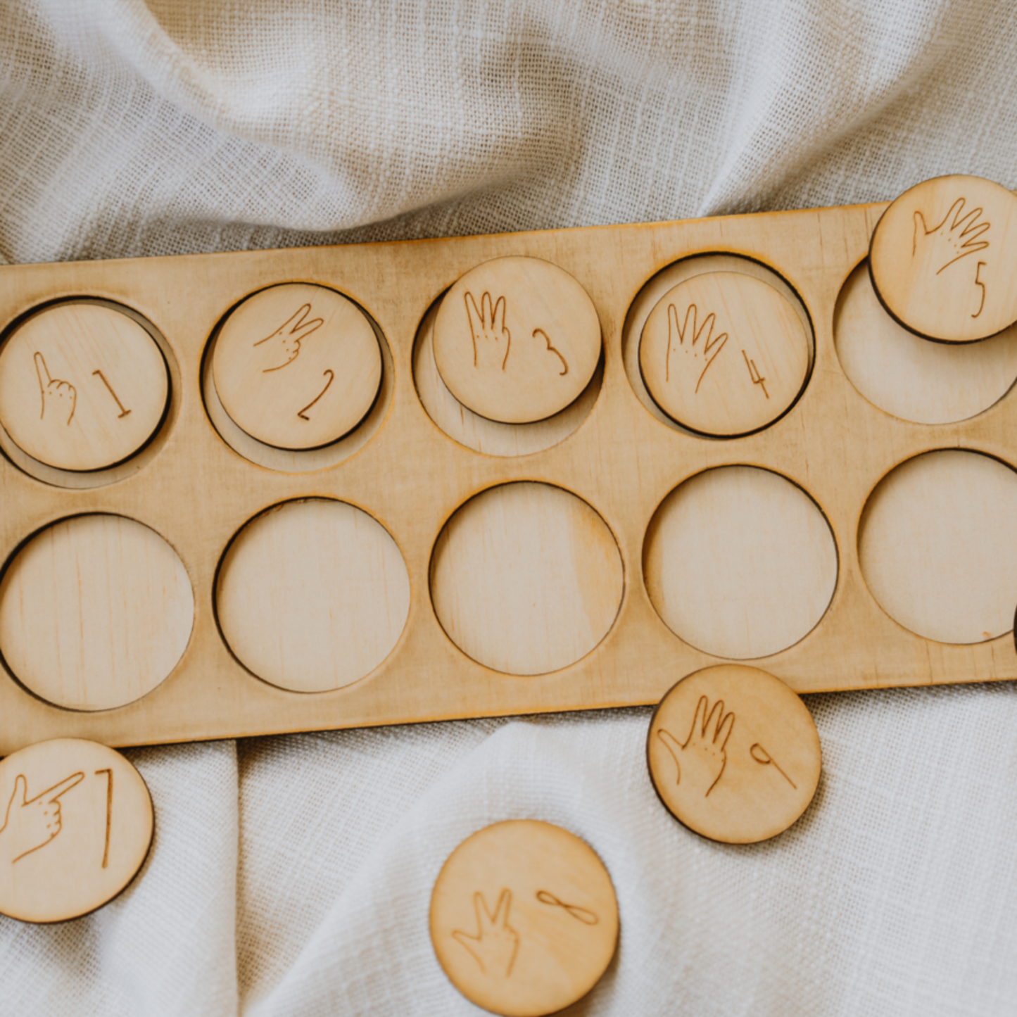 Auslan - Ten Frame Board