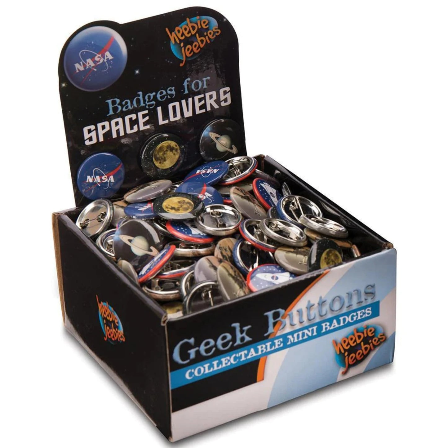 Space Mini Badges - Heebie Jeebies